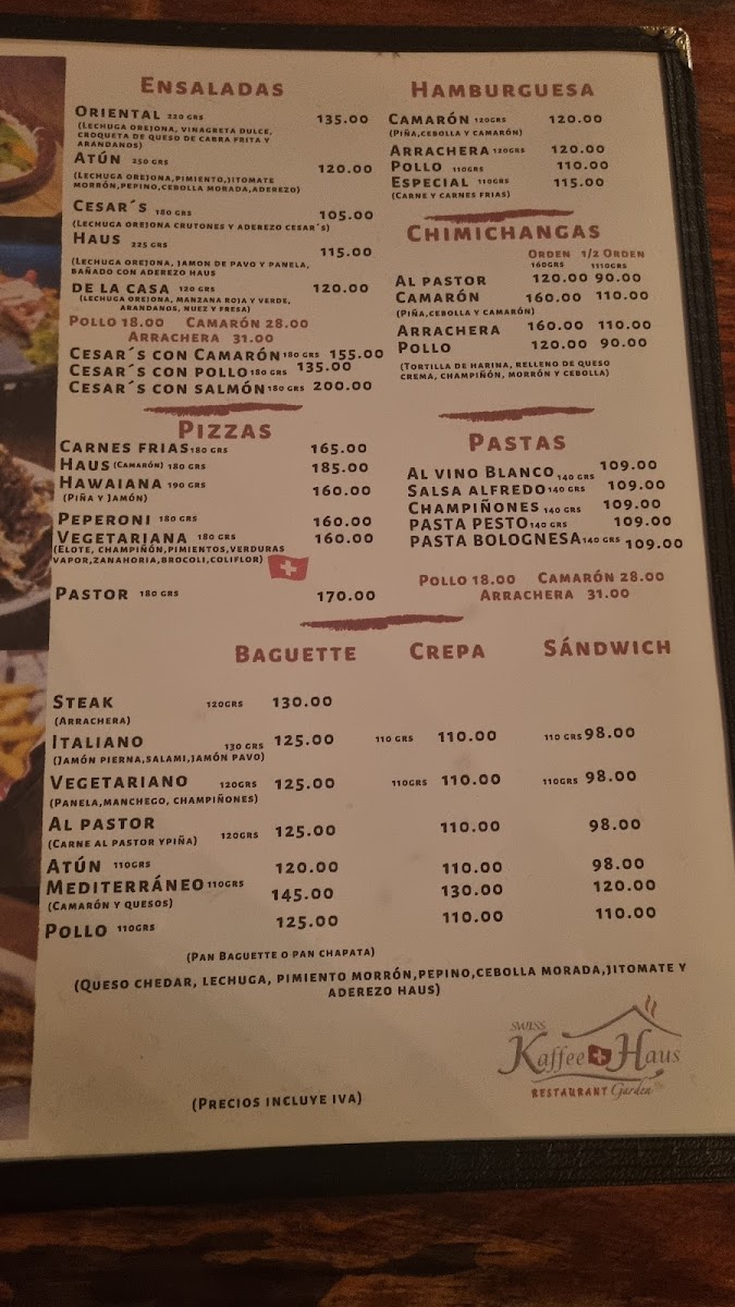 Kaffee Haus Menu - Image 3