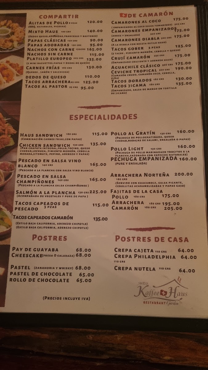 Kaffee Haus Menu - Image 5