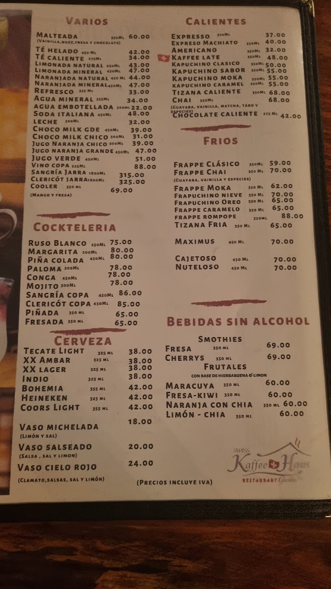 Kaffee Haus Menu - Image 6